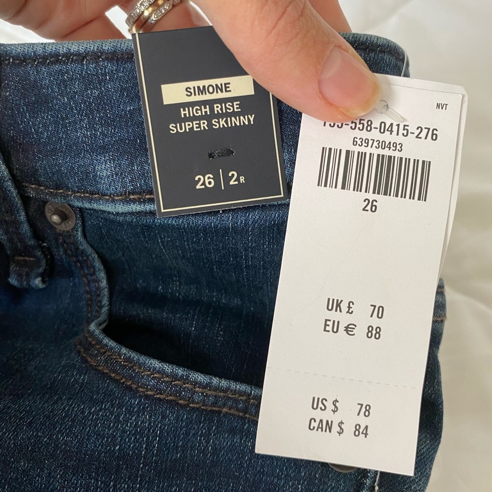 Abercrombie skinny jean